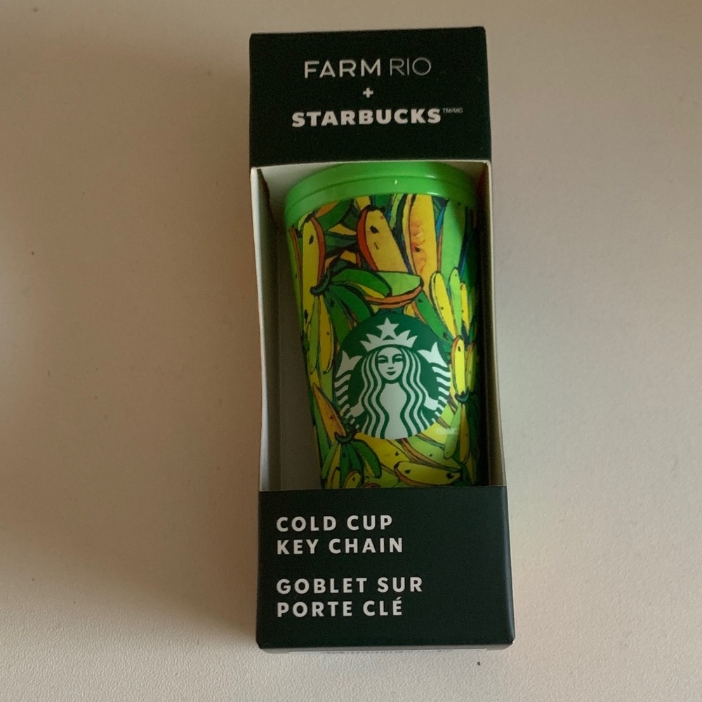 Starbucks Farm Rio Green Banana Key Chain